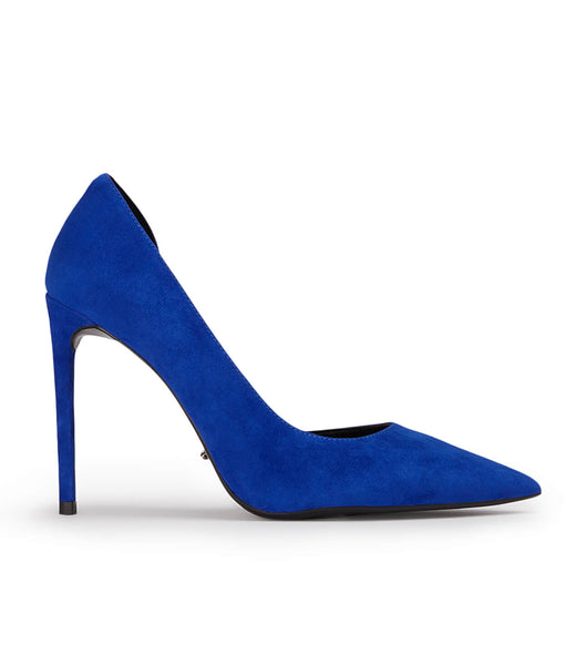 Azure Tony Bianco Alyx Azure Suede 10.5cm Stiletto Heels | DUSVO92713