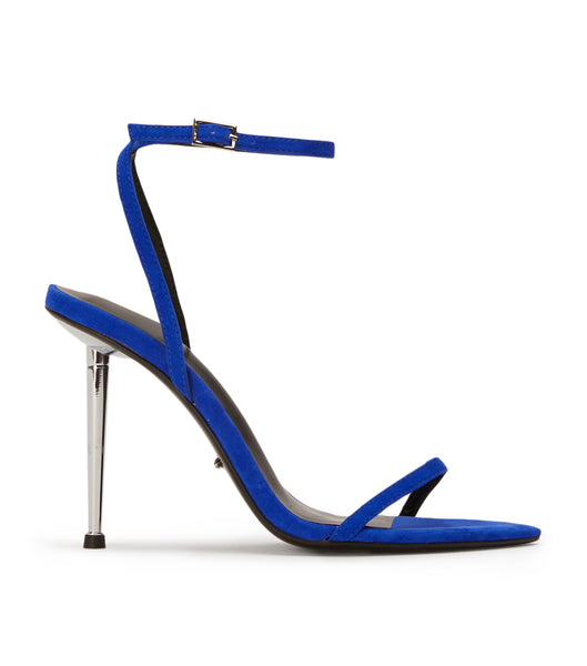 Azure Tony Bianco Myra Azure Suede 10.5cm Event Heels | USCIF19899