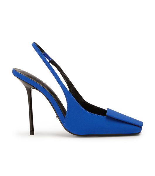 Azure Tony Bianco Rue Azure Crepe 10.5cm Stiletto Heels | USDFL37804