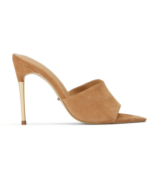 Beige Tony Bianco Maximus Butterscotch Suede 10.5cm Stiletto Heels | LUSSX39055