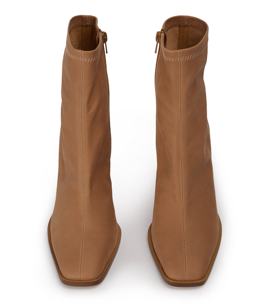 Beige Tony Bianco Rover Caramel Diesel 8.5cm Heeled Boots | EUSHC30696