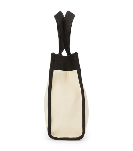 Black / Beige Tony Bianco Teagan Black/Beige Tote Bag Accessories | USQAV50444