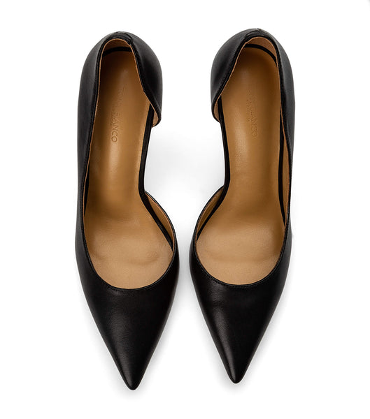 Black Tony Bianco Alyx Black Como 10.5cm Court Shoes | QUSWA28769