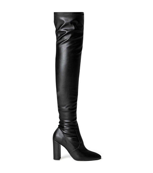 Black Tony Bianco Bloom Black Venezia 9.5cm Heeled Boots | USDYB95217