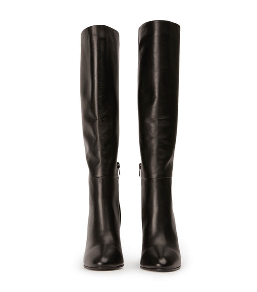 Black Tony Bianco Boss Black Como 9.5cm Knee High Boots | GUSEC89339