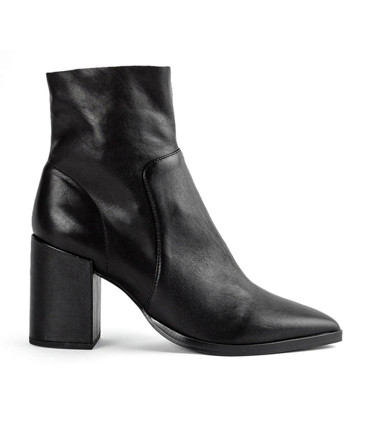 Black Tony Bianco Brazen Black Luxe 8.5cm Ankle Boots | DUSVO52030