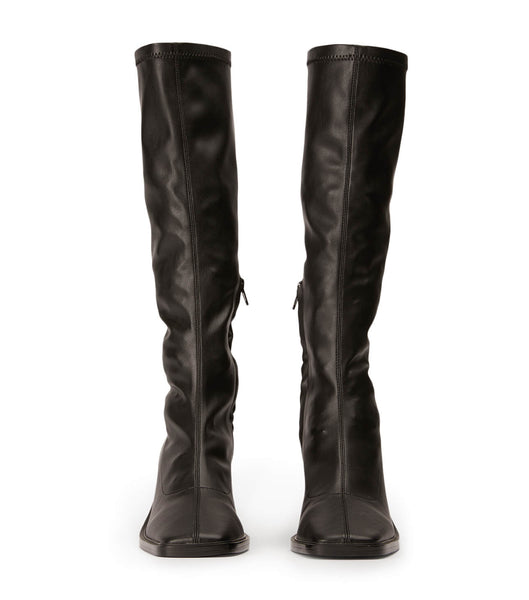 Black Tony Bianco Damon Black Venezia 7.5cm Mid Calf Boots | USDFL32064