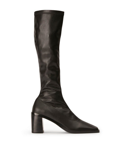 Black Tony Bianco Damon Black Venezia 7.5cm Mid Calf Boots | USDFL32064