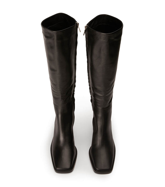 Black Tony Bianco Darby Black Venice 7.5cm Mid Calf Boots | DUSKV18518