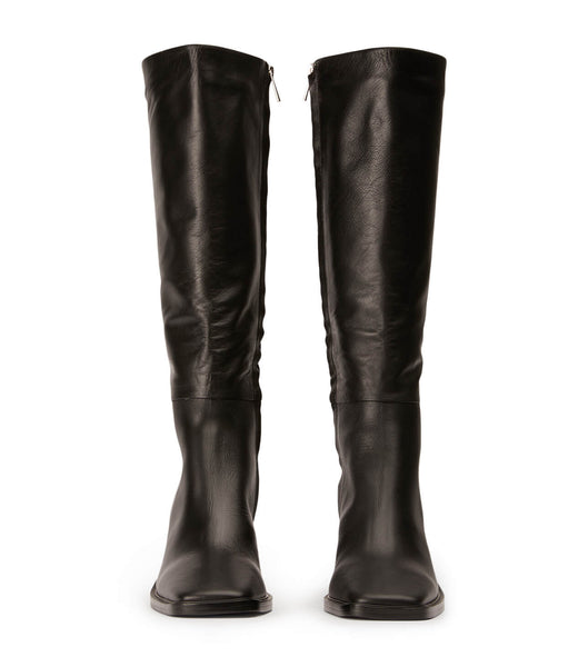 Black Tony Bianco Darby Black Venice 7.5cm Mid Calf Boots | DUSKV18518