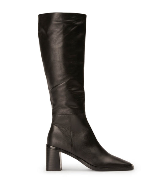 Black Tony Bianco Darby Black Venice 7.5cm Mid Calf Boots | DUSKV18518