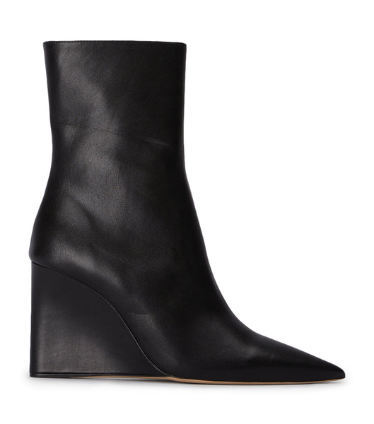 Black Tony Bianco Dasha Black Como 9.5cm Heeled Boots | SUSVO98899