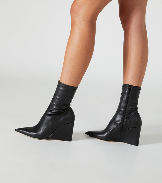 Black Tony Bianco Diplo Black Venezia 9.5cm Ankle Boots | USEAH62250