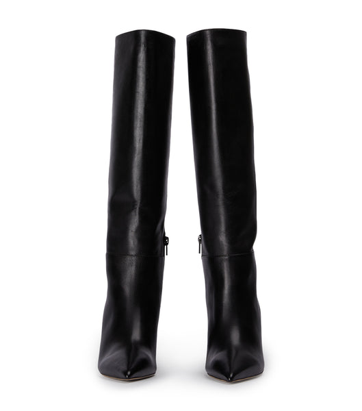 Black Tony Bianco Drake Black Como 9.5cm Knee High Boots | USJKU74650