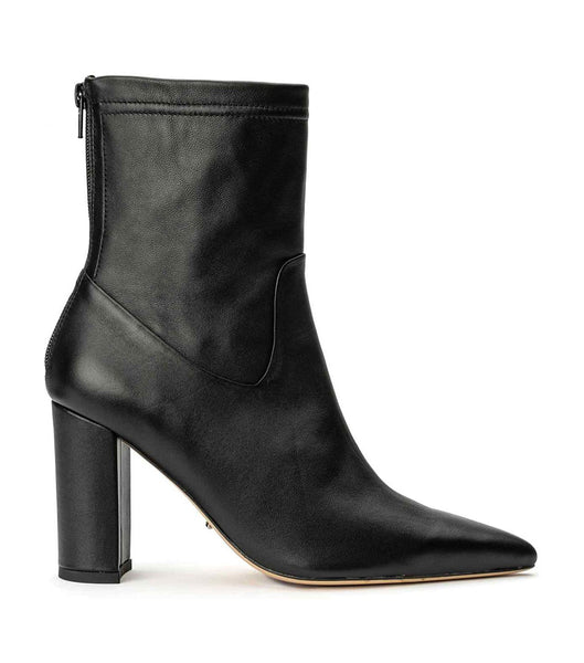 Black Tony Bianco Ellie Black Nappa 8.5cm Ankle Boots | USJVR36368