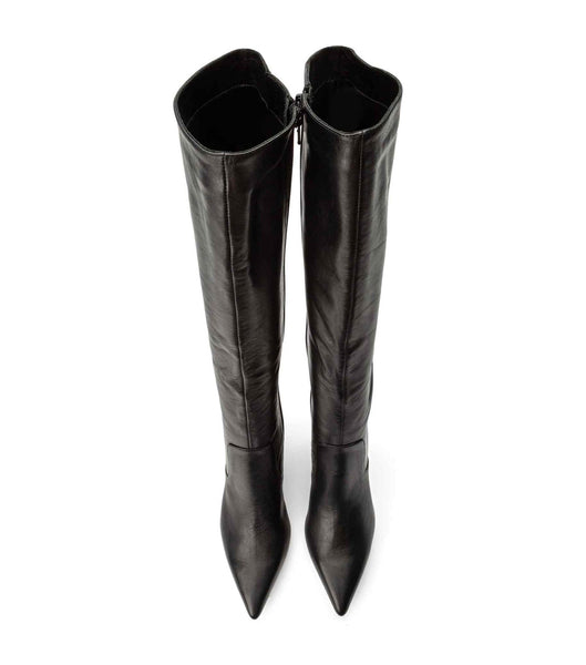 Black Tony Bianco Epic Black Venice 8.5cm Heeled Boots | AUSDF31578