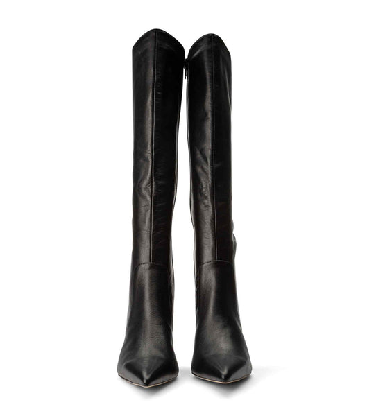 Black Tony Bianco Epic Black Venice 8.5cm Heeled Boots | AUSDF31578