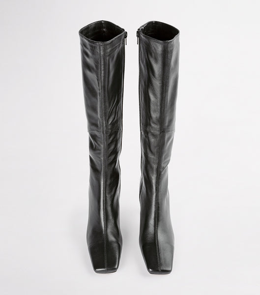 Black Tony Bianco Fantasy Black Venice 8cm Heeled Boots | AUSWC97090