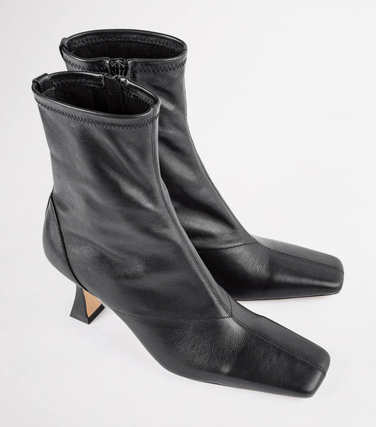 Black Tony Bianco Fomo Black Venice 8cm Heeled Boots | USXBR36597