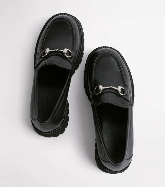 Black Tony Bianco Greer Black Como 4cm Loafers | LUSSX74339