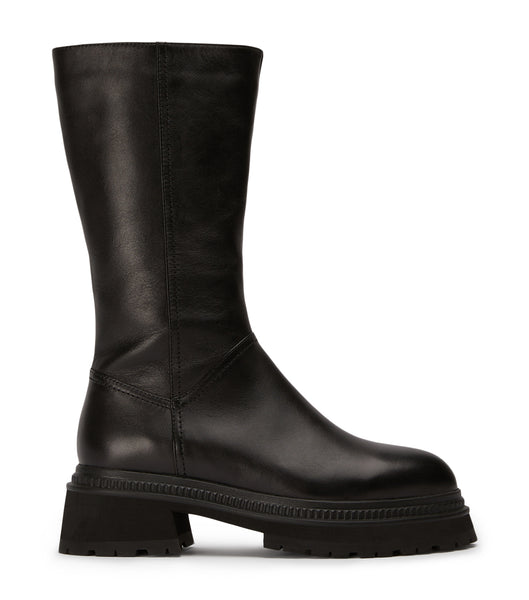 Black Tony Bianco Hahn Black Como 5.5cm Mid Calf Boots | SUSVO87052