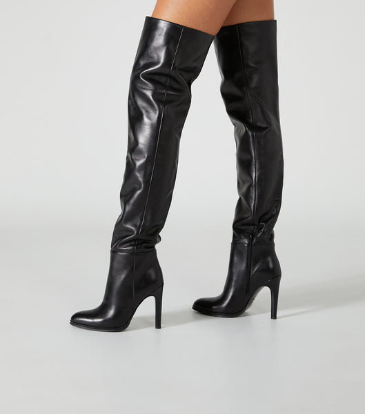 Black Tony Bianco Hero Black Como 10.5cm Heeled Boots | XUSGW19078