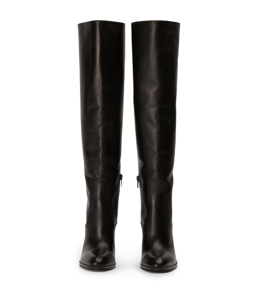 Black Tony Bianco Hot Black Como 10.5cm Knee High Boots | MUSFT39528