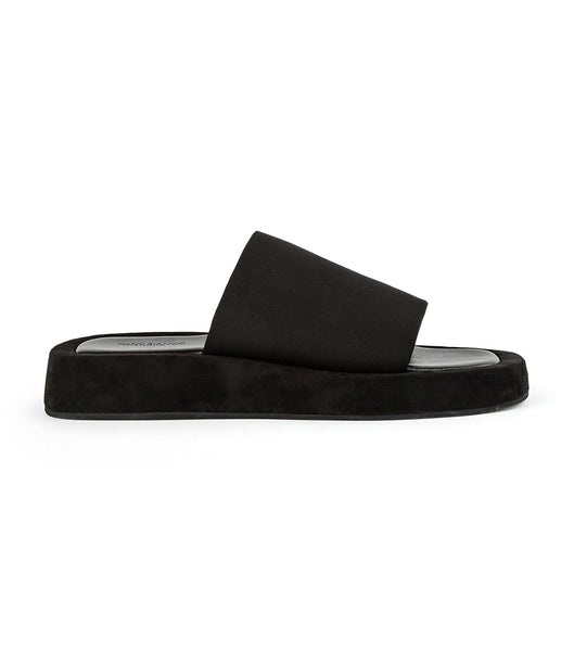 Black Tony Bianco Isabel Black Magic 1.5cm Slides | EUSVG48712