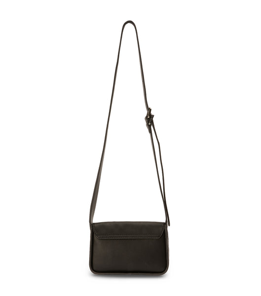 Black Tony Bianco Janey Black Leather Shoulder Bag Accessories | USJVR35928