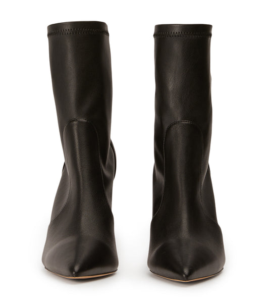 Black Tony Bianco Kartia Black Nappa/Black Venezia 9.5cm Stiletto Boots | USJVR58541