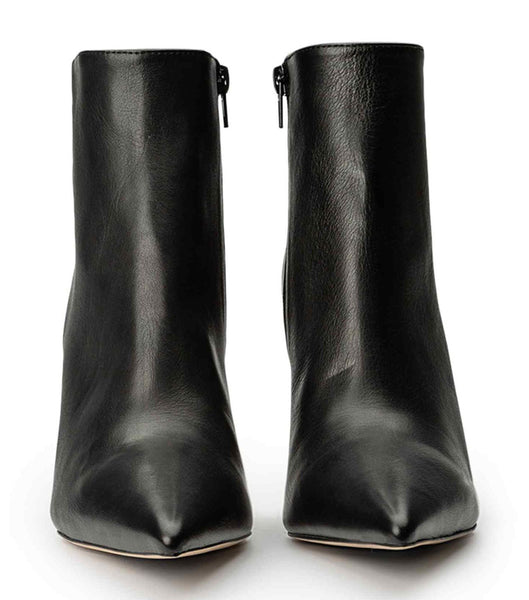 Black Tony Bianco Keanu Black Venice 9.5cm Heeled Boots | LUSTR76699