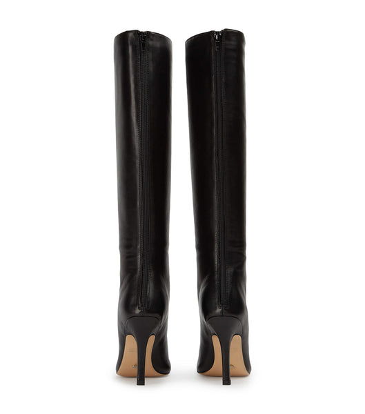 Black Tony Bianco Kortez Black Venice 9.5cm Knee High Boots | DUSKV57567