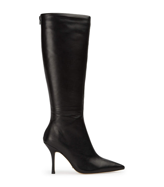 Black Tony Bianco Kortez Black Venice 9.5cm Knee High Boots | DUSKV57567