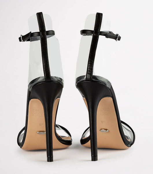 Black Tony Bianco Kosumi Black Capretto 11cm Stiletto Heels | USEAH84561