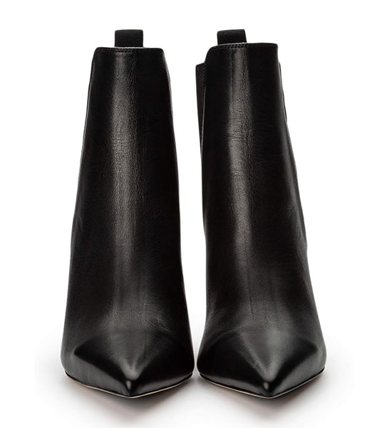 Black Tony Bianco Laken Black Como 10.3cm Heeled Boots | LUSTR20950