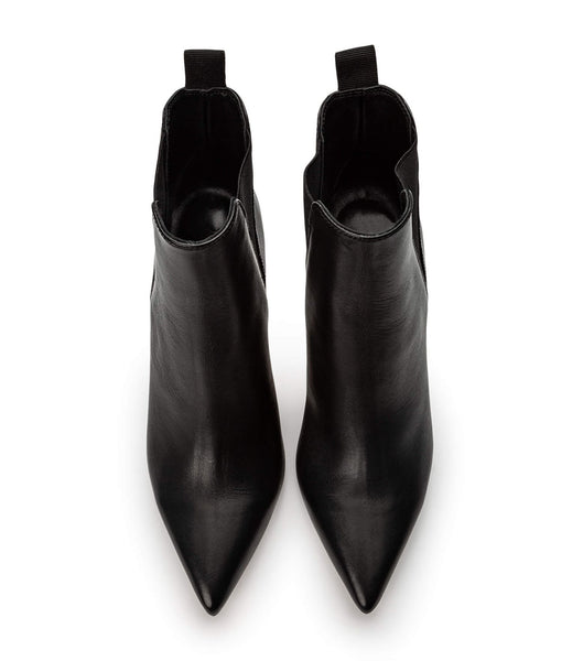 Black Tony Bianco Laken Black Como 10.3cm Stiletto Boots | USCVG88599