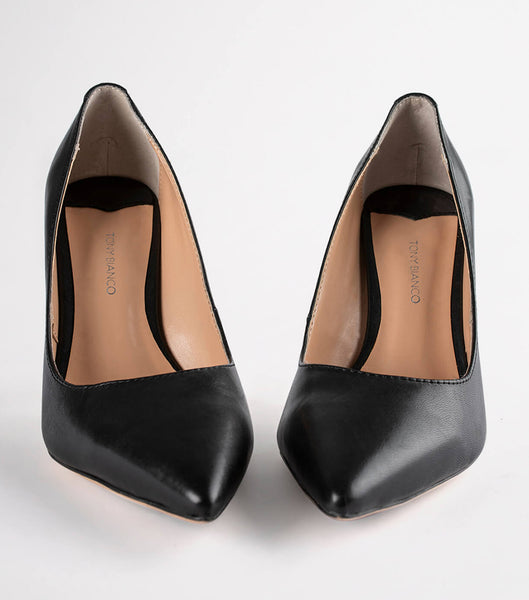 Black Tony Bianco Lotus Black Como 10.3cm Event Heels | ZUSNQ21338