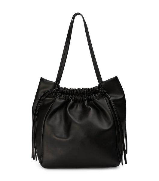 Black Tony Bianco Lucky Black Nappa Handbag Accessories | USJBT28963