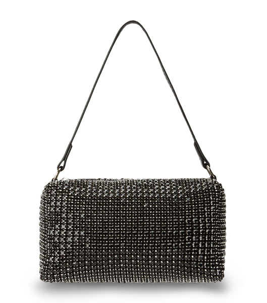 Black Tony Bianco Moma Black Crystal Mini Handbags Accessories | AUSWC69431