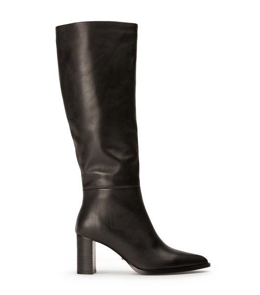 Black Tony Bianco Peppe Black Como 7.5cm Mid Calf Boots | LUSTR39818