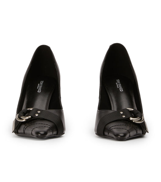 Black Tony Bianco Saje Black Como 8cm Event Heels | SUSVO32802