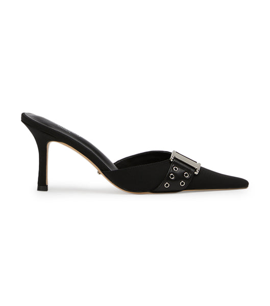 Black Tony Bianco Samma Black Grosgrain/Black Como 8cm Court Shoes | DUSVO51776