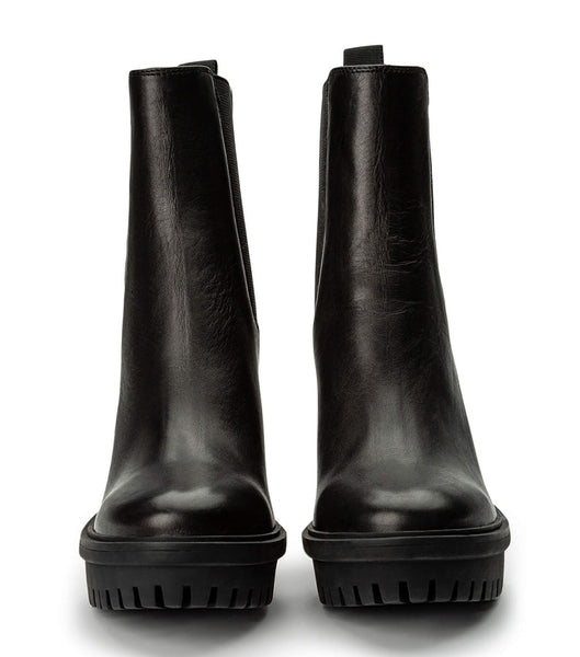 Black Tony Bianco Sammy Black Como 10cm Platform Boots | XUSGW39596