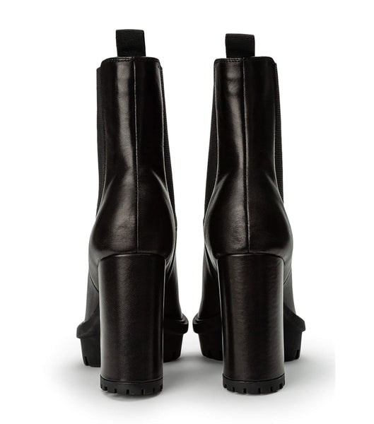 Black Tony Bianco Sammy Black Como 10cm Platform Boots | XUSGW39596