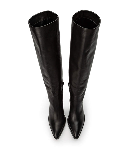 Black Tony Bianco Skyla Black Como 9cm Heeled Boots | USICD42296