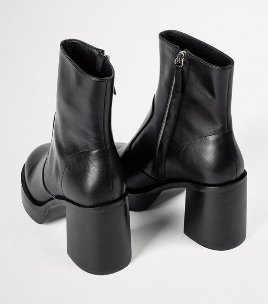 Black Tony Bianco Thunder Black Como 9cm Heeled Boots | BUSSD93189