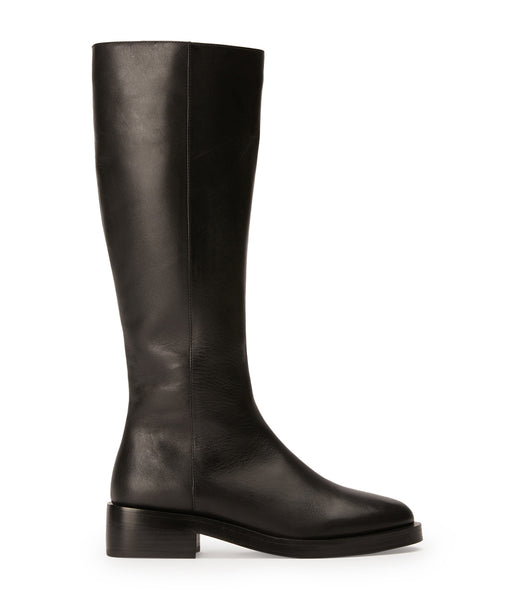 Black Tony Bianco Torres Black Como 4cm Mid Calf Boots | USNEJ88118