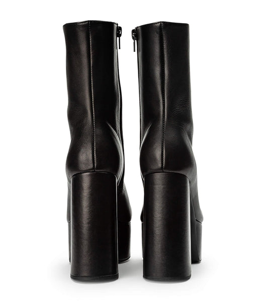 Black Tony Bianco Tyra Black Como 12cm Ankle Boots | FUSUI82369