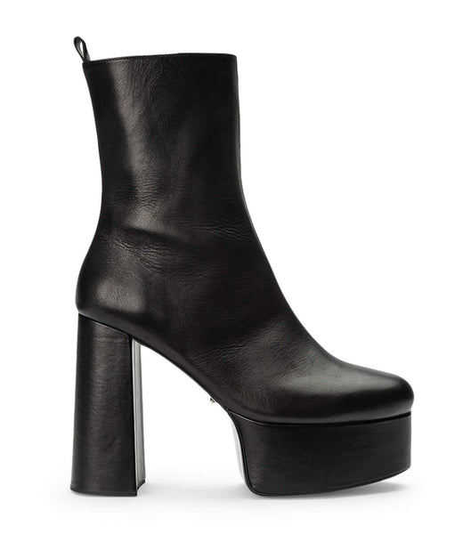 Black Tony Bianco Tyra Black Como 12cm Heeled Boots | AUSDF41663