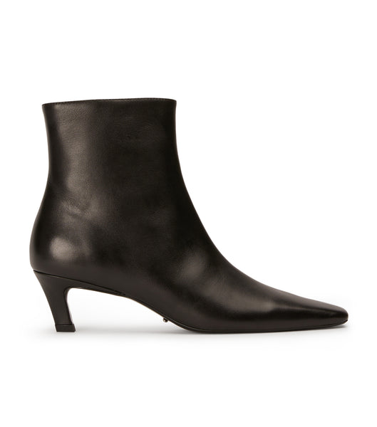 Black Tony Bianco Vicci Black Como 5cm Heeled Boots | USICD79016